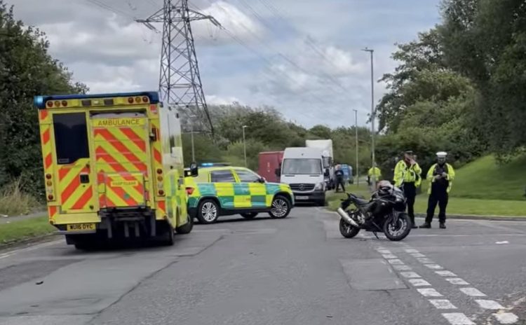 Boy airlifted after crash ‘involving motorbike and bicycle’ in Swindon
