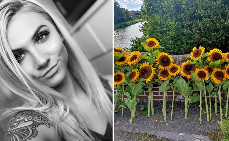 21 sunflowers left for mum who died in Devizes bridge horror crash