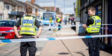 Police helicopter deployed after ‘stabbing’ in Swindon alleyway