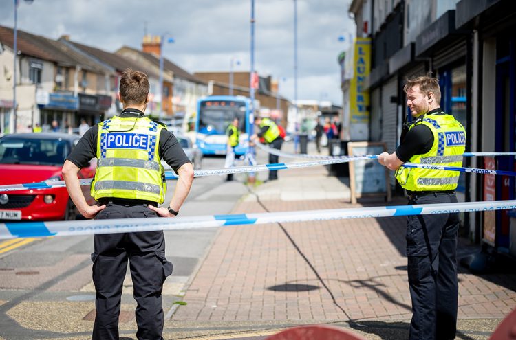 Police helicopter deployed after ‘stabbing’ in Swindon alleyway