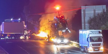 Motorists pulled woman from flaming wreckage in dramatic M4 crash