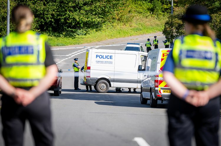 Man, 25, questioned over murder as probe into knife attack continues
