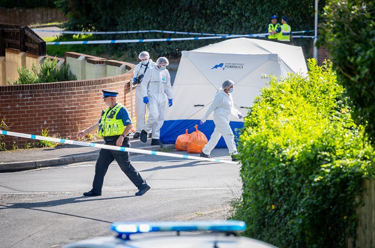 Man guilty of murdering Salisbury dad in front of his toddler