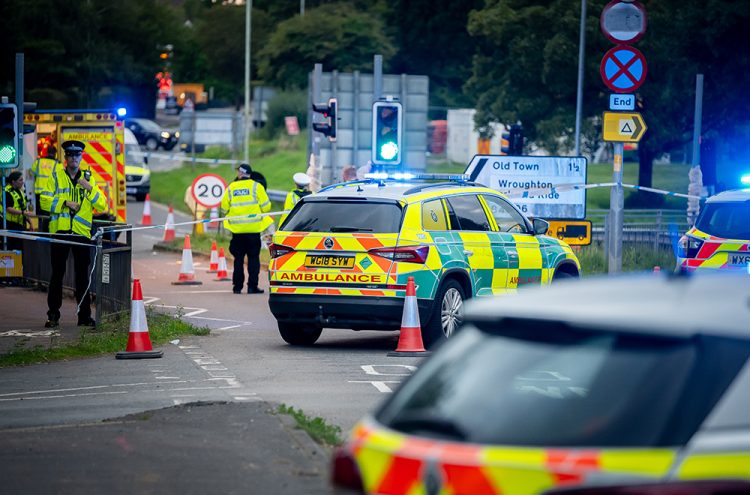Cyclist hit by motorbike on crossing in Swindon as air ambulance lands