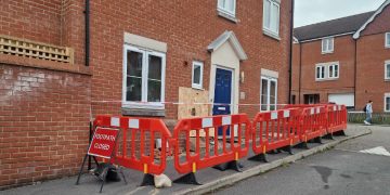 Car ploughs into house in Salisbury as elderly couple rushed to hospital