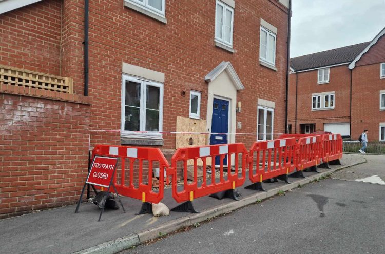 Car ploughs into house in Salisbury as elderly couple rushed to hospital