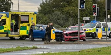 Two-car crash causes severe traffic delays on major Swindon route