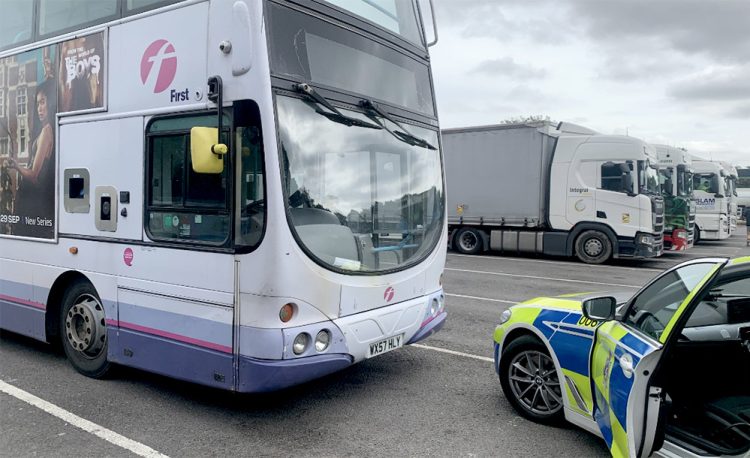 Double-decker bus stolen from depot – police arrest suspect in Wiltshire