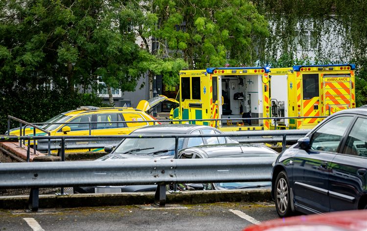 Air ambulance medics battle to save life at Swindon supermarket
