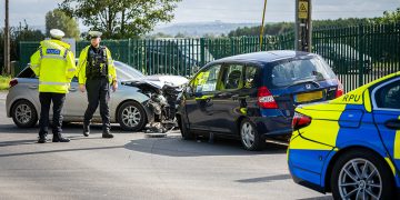 Air ambulance lands to attend A420 crash as road partially closed