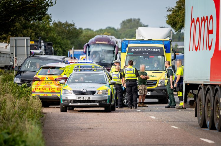 Air ambulance tasked as pedestrian struck on A350 in Chippenham