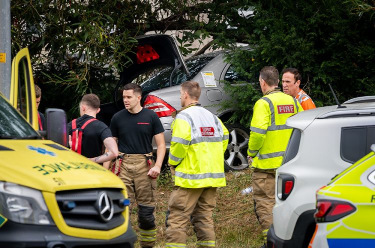 Driver crashes after ‘cardiac arrest’ at wheel in Great Western Way