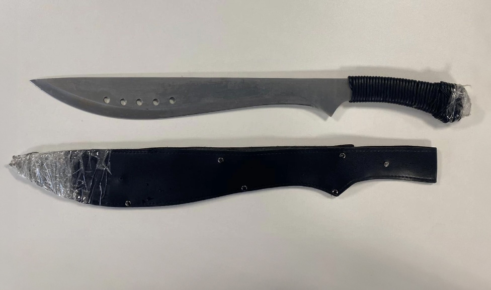 Swindon man carries deadly machete because he 'keeps getting stabbed'