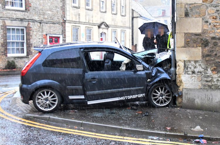 Air ambulance tasked as ‘inexperienced’ driver crashes car into house