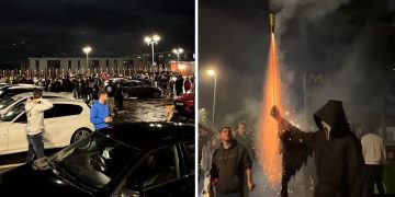 Hundreds attend car meet in Swindon as police monitor ‘unauthorised’ event