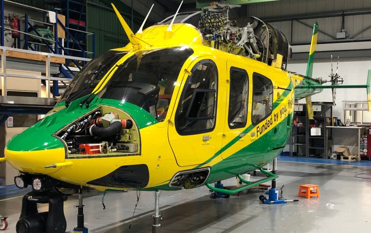 Wiltshire Air Ambulance helicopter offline for ‘detailed’ annual service