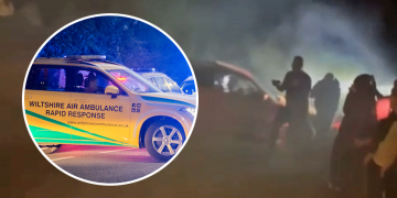 Pedestrian seriously injured by ‘doughnut driver’ at Swindon car meet