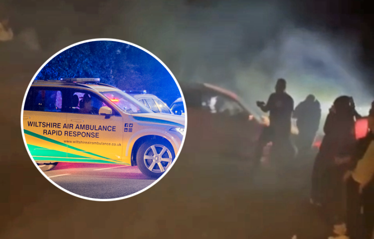 Pedestrian seriously injured by ‘doughnut driver’ at Swindon car meet
