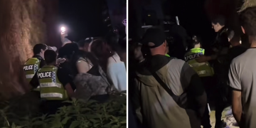 Hundreds gather for huge rave in Wiltshire as police make two arrests