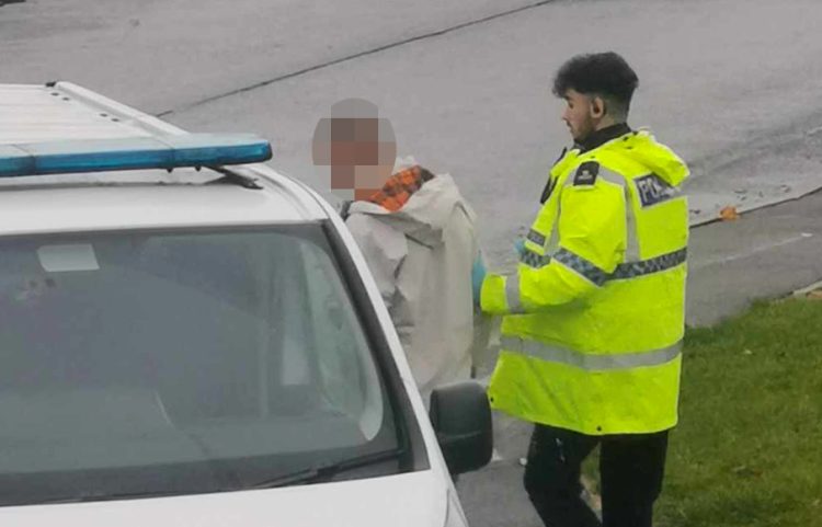 Suspected drink driver arrested after ‘sitting in crashed car for three hours’