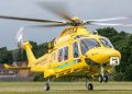 Air ambulance lands in Melksham as casualty rushed to hospital