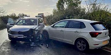 Driver causes crash after ‘forgetting which side of the road to use’