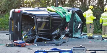Chippenham firm’s lorry involved in dramatic crash on Isle of Wight