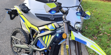 Police officers trial electric bikes to tackle crime across Wiltshire