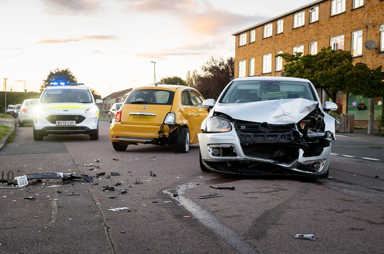 Teenage boys, 17, arrested as car crashes after Chippenham robbery