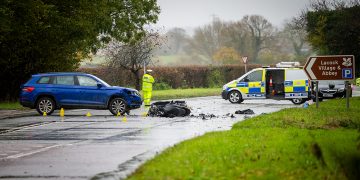 Motorcyclist killed in crash with car on A350 junction near Lacock