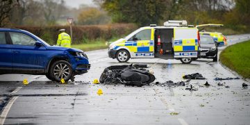 Motorcyclist killed in crash with car on A350 junction near Lacock