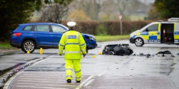 Motorcyclist killed in crash with car on A350 junction near Lacock