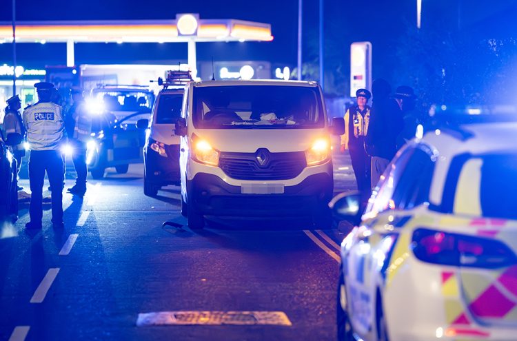 Girl, 13, struck by van seriously injured as police close Swindon route