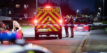 Swindon stabbing: Police cordon off road as detectives launch probe