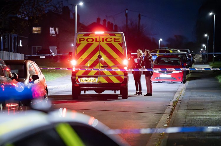Swindon stabbing: Police cordon off road as detectives launch probe