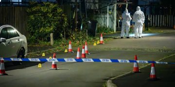 Forensics work overnight as man, 20s, stabbed by attacker in Swindon