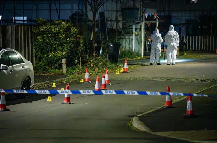 Forensics work overnight as man, 20s, stabbed by attacker in Swindon