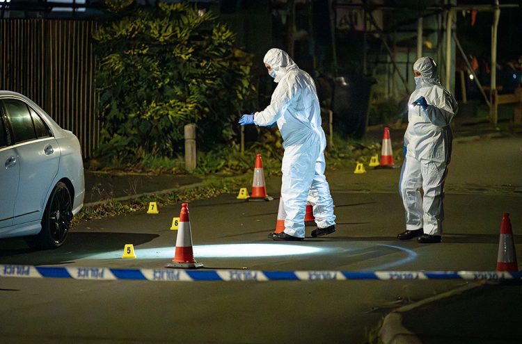 Forensics work overnight as man, 20s, stabbed by attacker in Swindon