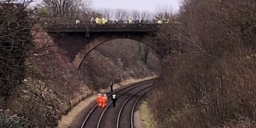 Person found on railway in Corsham airlifted with ‘significant injuries’