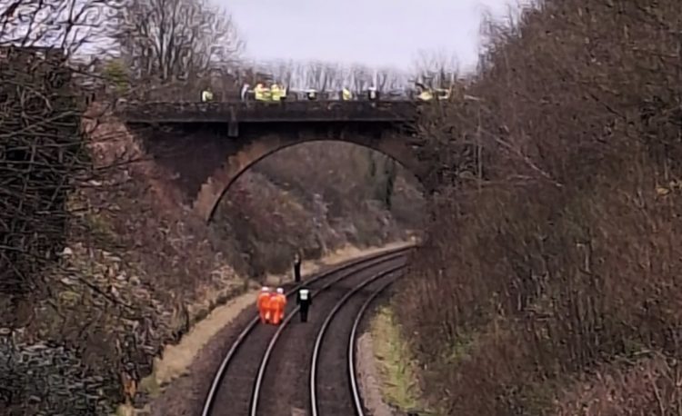 Person found on railway in Corsham airlifted with ‘significant injuries’