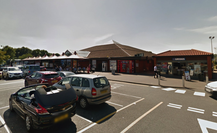 Knifeman arrested after family in campervan attacked at M4 services