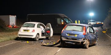 Woman, 50s, dies following five-vehicle crash on A350 in Chippenham