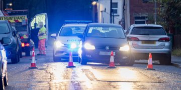 Chippenham road closed by police following road traffic collision