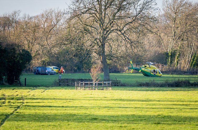 Horse rider airlifted to hospital after incident at Wiltshire showground