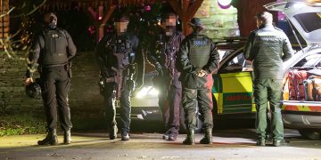 Armed cops swarm Wiltshire village in ‘manhunt’ with medics on standby