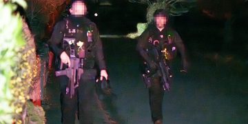 Man found dead after armed police storm Wiltshire village wood
