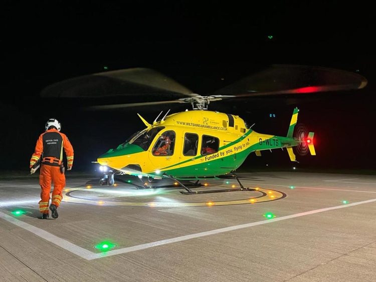 Wiltshire Air Ambulance crew ‘put at risk’ by laser attack near airbase
