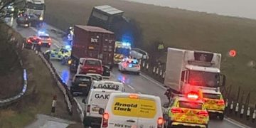 Serious road traffic collision shuts major road near Stonehenge