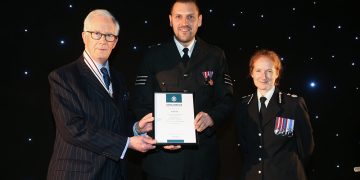 Truly dedicated Chippenham police officer given long service award