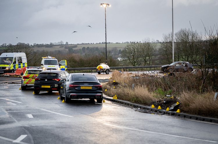 Teen killed in crash during police chase on M4 junction in Swindon